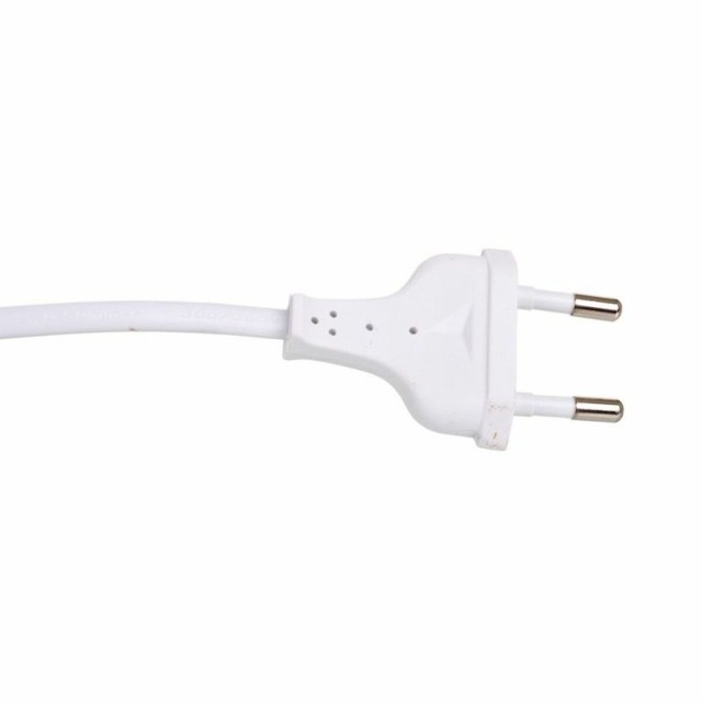 Lampe de bureau Alexandra House Living Blanc Gris Métal Tissu 220-240