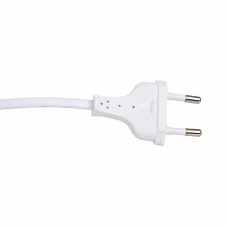 Lampe de bureau Alexandra House Living Blanc Gris Métal Tissu 220-240