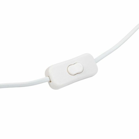 Tischlampe Alexandra House Living Weiß Grau Metall Stoff 220-240 V 25