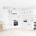 Ensemble d'armoires de cuisine 14 pcs Porto bois d'ingénierie