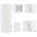 Ensemble d'armoires de cuisine 14 pcs Porto bois d'ingénierie