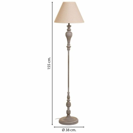 Lampada da Terra Alexandra House Living Bianco Grigio 220-240 V 38 x 1