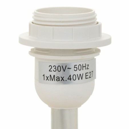 Lampada da tavolo Alexandra House Living Argento Ceramica 12 x 30 x 12