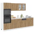 Ensemble d'armoires de cuisine 7 pcs chêne artisanal