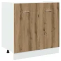 Ensemble d'armoires de cuisine 7 pcs chêne artisanal