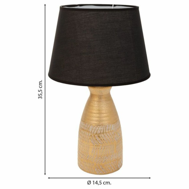 Bureaulamp Alexandra House Living Goud Keramisch 14 x 35 x 14 cm