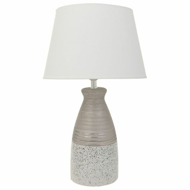 Lampe de bureau Alexandra House Living Argent Céramique 14 x 36 x 14
