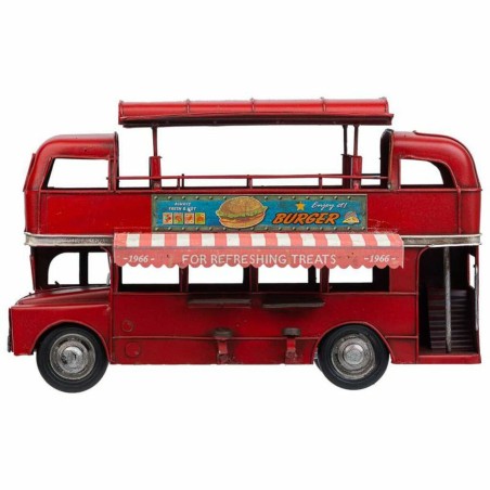 Verzamelfiguur Alexandra House Living Rood Ijzer ABS Bus 14 x 18 x 28