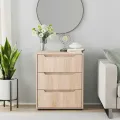 Buffet VISNES chêne sonoma 60x40x73 cm bois d'ingénierie