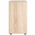 Buffet VISNES chêne sonoma 60x40x73 cm bois d'ingénierie