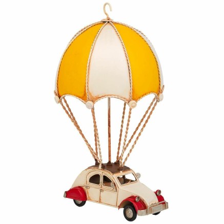 Figurine Décorative Alexandra House Living Jaune Ballon Voiture Parac