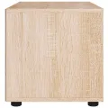 Meuble TV VISNES chêne sonoma 60x40x38 cm bois d'ingénierie