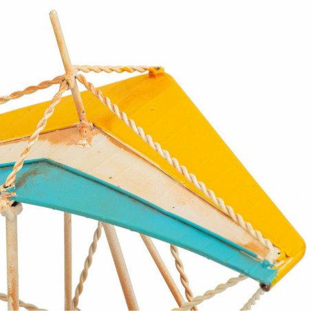 Figura Decorativa Alexandra House Living Amarillo Planeador 21 x 25 x