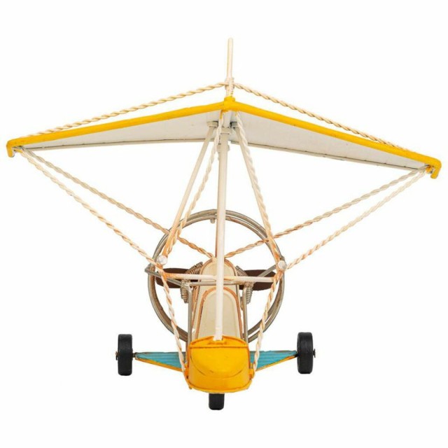 Figurine Décorative Alexandra House Living Jaune Planeur 21 x 25 x 32