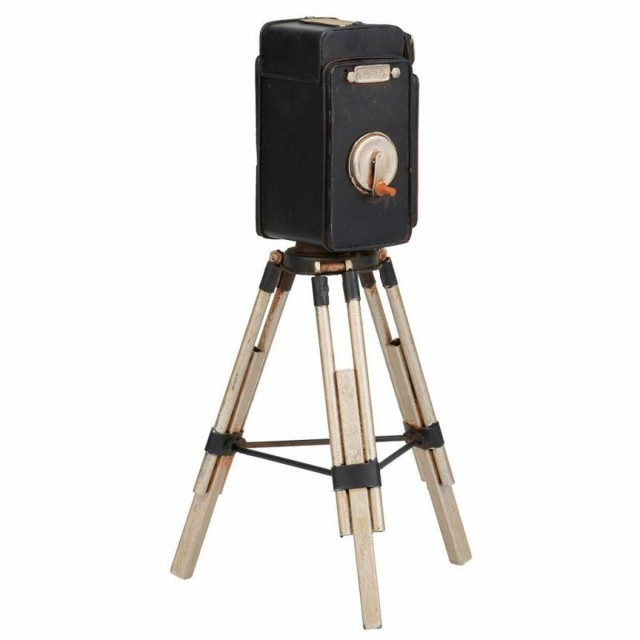 Decoratieve figuren Alexandra House Living Rood Camera 15 x 32 x 17 cm