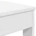 Étagère à chaussures blanc 80x30x98 cm bois d'ingénierie