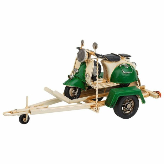 Figura Coleccionable Alexandra House Living Verde Hierro ABS Moto Remo