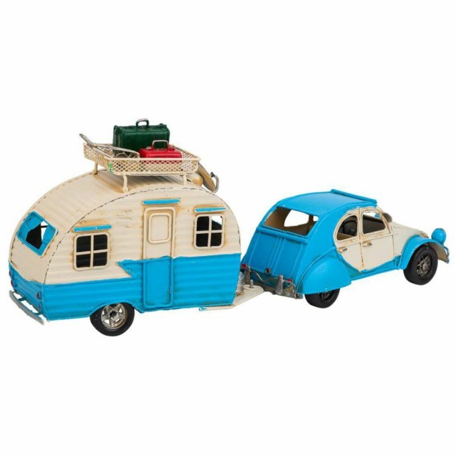 Collectable Figures Alexandra House Living Light Blue Iron ABS Caravan