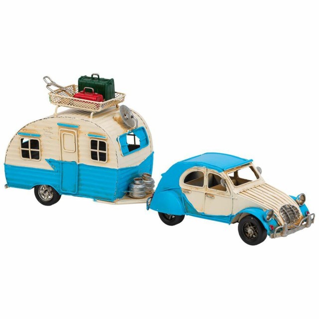 Collectable Figures Alexandra House Living Light Blue Iron ABS Caravan