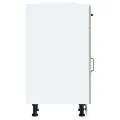 Armoire de cuisine Kalmar gris béton bois d'ingénierie
