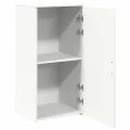 Armoire de rangement blanc 50x45x103,5 cm bois d'ingénierie
