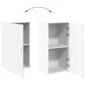 Armoire de rangement blanc 50x45x103,5 cm bois d'ingénierie
