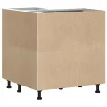 Armoire d'angle de cuisine Kalmar sonoma gris bois d'ingénierie