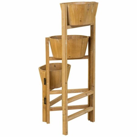 Supporto per Vaso Alexandra House Living Marrone Legno di paulownia 18