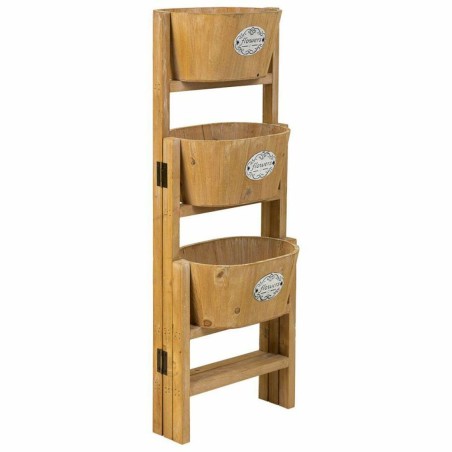 Blumentopfhalter Alexandra House Living Braun Paulonia-Holz 18 x 79 x