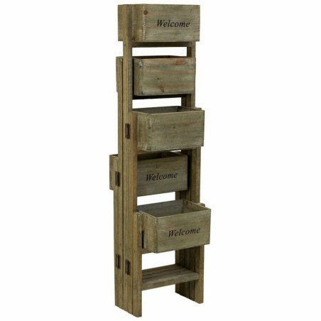 Blumentopfhalter Alexandra House Living Braun Paulonia-Holz 15 x 90 x