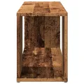 Meuble TV vieux bois 80x24x32cm bois d'ingénierie