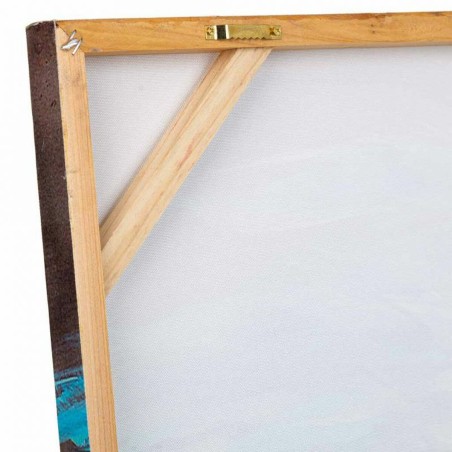 Schilderij Alexandra House Living Life Canvas Sparrenhout 100 x 3 x 10