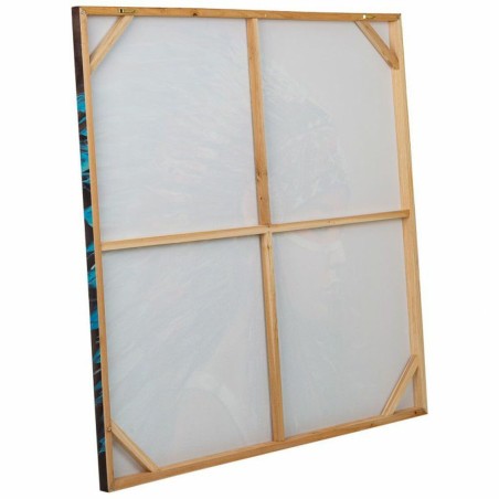 Cadre Alexandra House Living Life Toile Bois d'épicéa 100 x 3 x 100