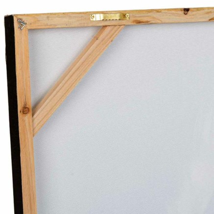 Quadro Alexandra House Living Life Tela Legno di abete 120 x 2 x 80 cm 2