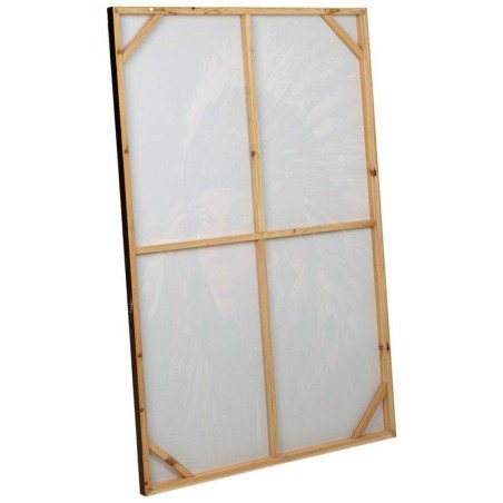 Cuadro Alexandra House Living Life Lienzo Madera de abeto 120 x 2 x 80