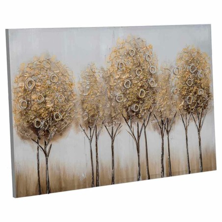 Bild Alexandra House Living Nature Leinwand Tannenholz 90 x 3 x 60 cm