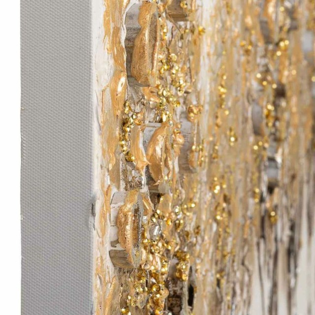 Bild Alexandra House Living Nature Leinwand Tannenholz 90 x 3 x 60 cm