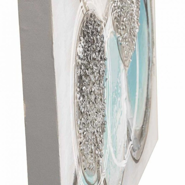 Schilderij Alexandra House Living Canvas Sparrenhout 60 x 3 x 60 cm