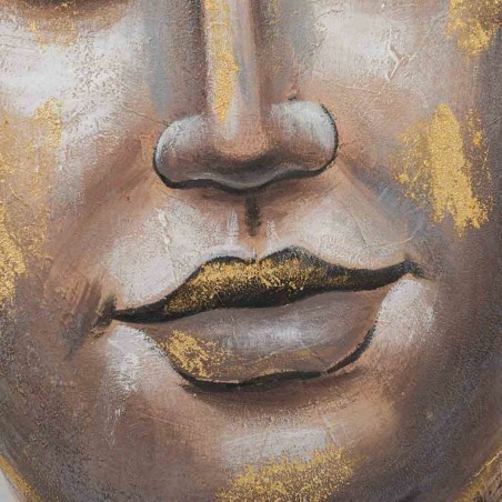 Schilderij Alexandra House Living Asia Canvas Sparrenhout 120 x 3 x 80