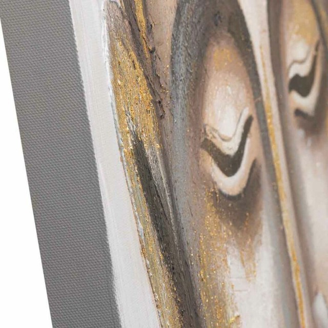 Schilderij Alexandra House Living Asia Canvas Sparrenhout 120 x 3 x 80