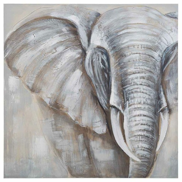 Schilderij Alexandra House Living Asia Canvas Sparrenhout 100 x 3 x 10