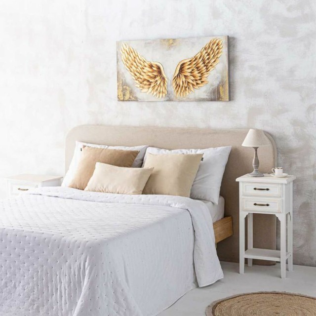 Cuadro Alexandra House Living Nature Lienzo Madera de abeto 100 x 3 x