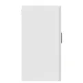 Armoire murale de cuisine Kalmar gris béton bois d'ingénierie