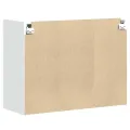 Armoire murale de cuisine Kalmar blanc bois d'ingénierie