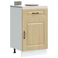 Armoire de cuisine Kalmar chêne sonoma bois d'ingénierie