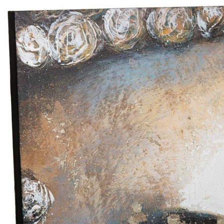 Schilderij Alexandra House Living Asia Canvas Sparrenhout 120 x 3 x 80