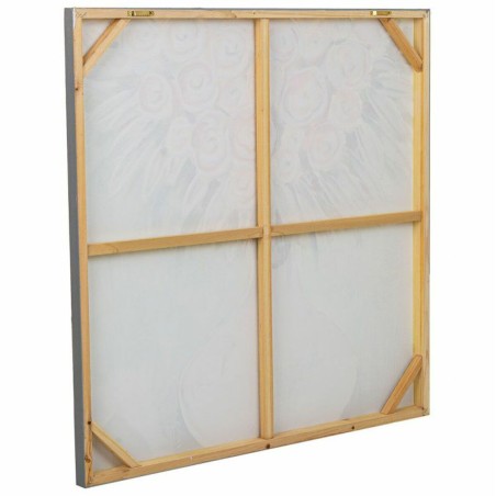 Cuadro Alexandra House Living Lienzo Madera de abeto 80 x 3 x 80 cm