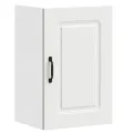 Armoire murale de cuisine Kalmar blanc bois d'ingénierie
