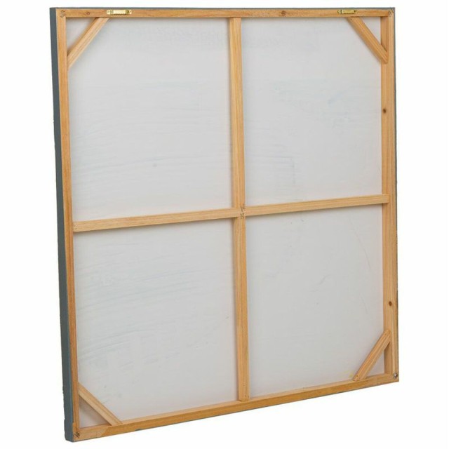 Cadre Alexandra House Living Nature Toile Bois d'épicéa 80 x 3 x 80