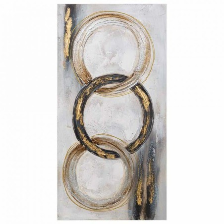 Schilderij Alexandra House Living Canvas Sparrenhout 100 x 3 x 50 cm